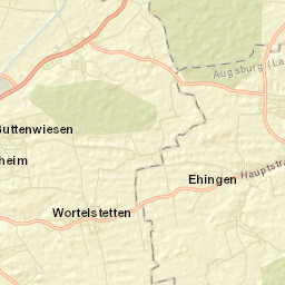 Ehingen Street Map