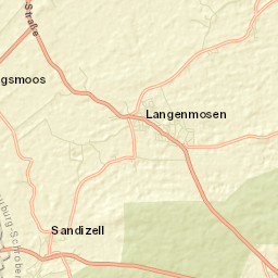 Langenmosen Street Map