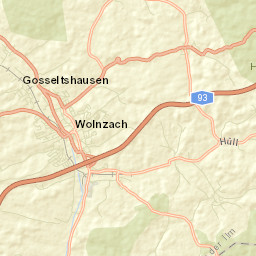 Wolnzach Street Map