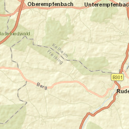 Rudelzhausen Street Map