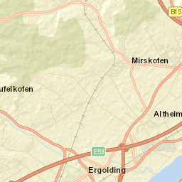 Ergolding Street Map