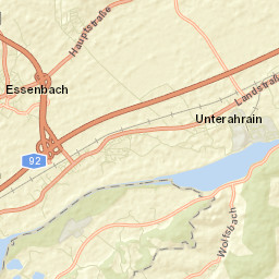 Essenbach Street Map