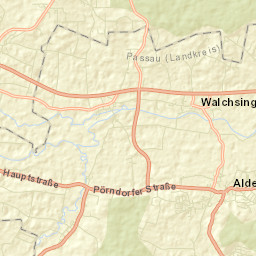 Aldersbach Street Map
