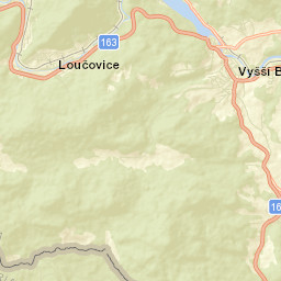 Loučovice Street Map