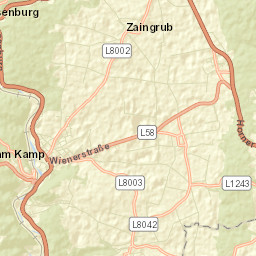 Gars am Kamp Street Map