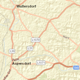Wullersdorf Street Map