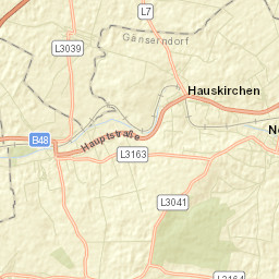 Neusiedl an der Zaya Street Map