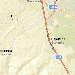 Pniv Street Map