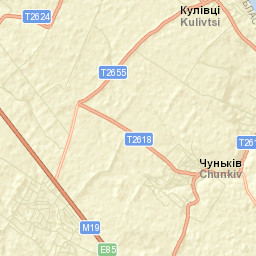 Kadubivtsi Street Map