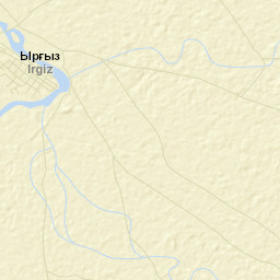 Yrghyz Street Map