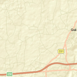 Guiclan Street Map