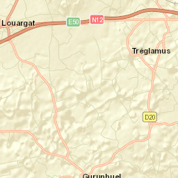 Louargat Street Map