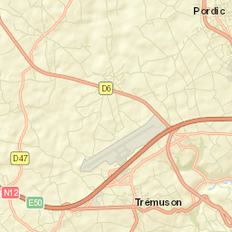 Trémuson Street Map