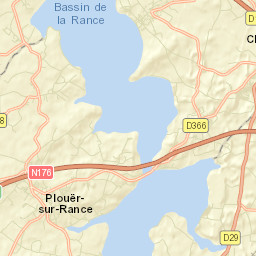 Plouër-sur-Rance Street Map