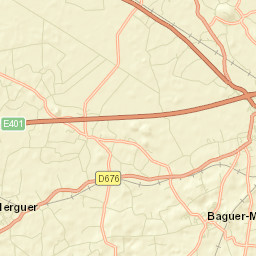 Baguer-Morvan Street Map