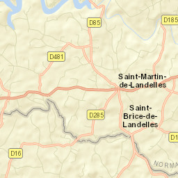 Saint-Martin-de-Landelles Street Map