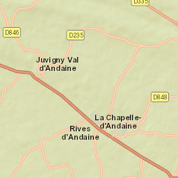 Juvigny-sous-Andaine Street Map