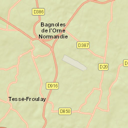 Tessé-la-Madeleine Street Map