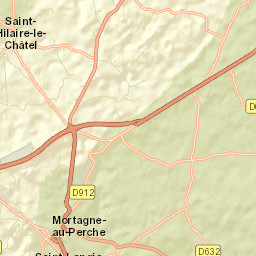 Mortagne-au-Perche Street Map