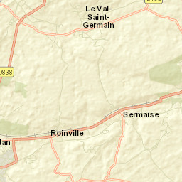 Le Val-Saint-Germain Street Map