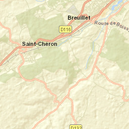 Breuillet Street Map