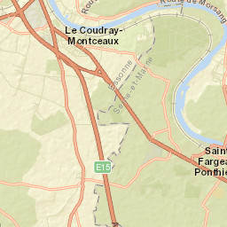 Ponthierry Street Map