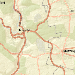 Mötzingen Street Map