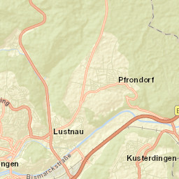 Kusterdingen Street Map