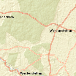 Weidenstetten Street Map