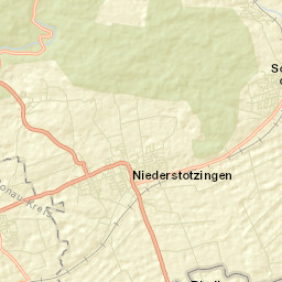 Niederstotzingen Street Map