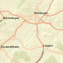 Wertingen Street Map