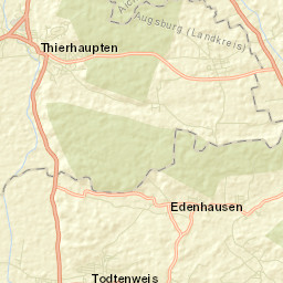 Todtenweis Street Map