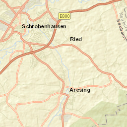 Schrobenhausen Street Map