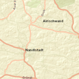 Nandlstadt Street Map