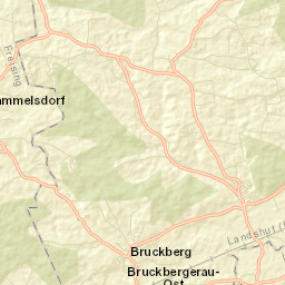 Bruckberg Street Map