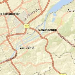 Landshut Street Map
