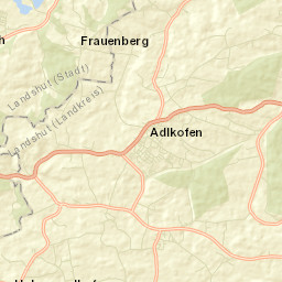 Stallwang Street Map