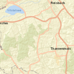 Reisbach Street Map