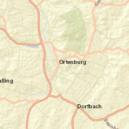 Ortenburg Street Map