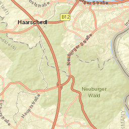 Passau Street Map