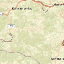 Langschlag Street Map