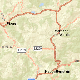 Rappottenstein Street Map