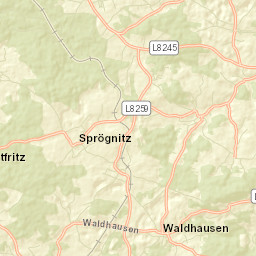 Waldhausen Street Map