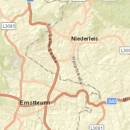 Ernstbrunn Street Map