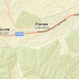 Lanchyn Street Map