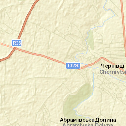 Chernivtsi Street Map