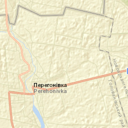 Perehonivka Street Map