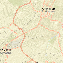 Kadiyivka Street Map