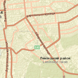 Luhansk Street Map