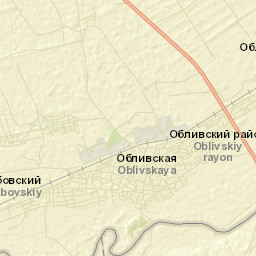 Oblivskaya Street Map